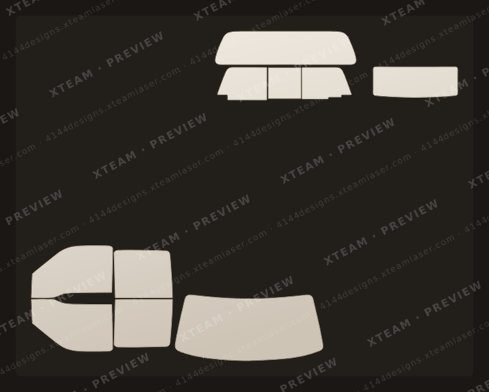Ford F-450 — Ford F-450 - FOR (수입차)Window Film F 포드( ) F 스탠다드 캡 (Standard Cap) 2011 2012
