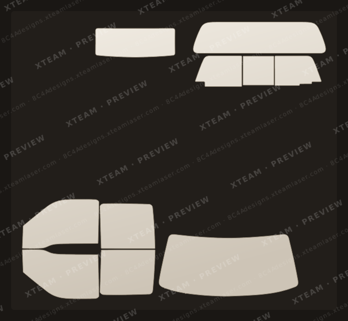 Ford F-450 — Ford F-450 - FOR (수입차)Window Film F 포드( ) F 스탠다드 캡 (Standard Cap) 2013 2016