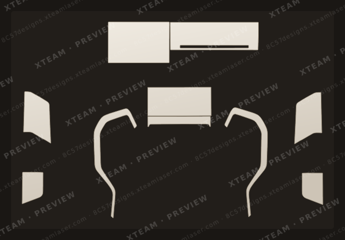 Ford F450 — Ford F450 - Car Interior F Submodel King Ranch 2024