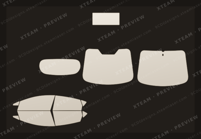 Ford Fiesta — Ford 피에스타 (Fiesta) - FOR (수입차)Window Film F 포드( ) 2DOOR 해치백 (2 Door Hatchback) 2011 2019