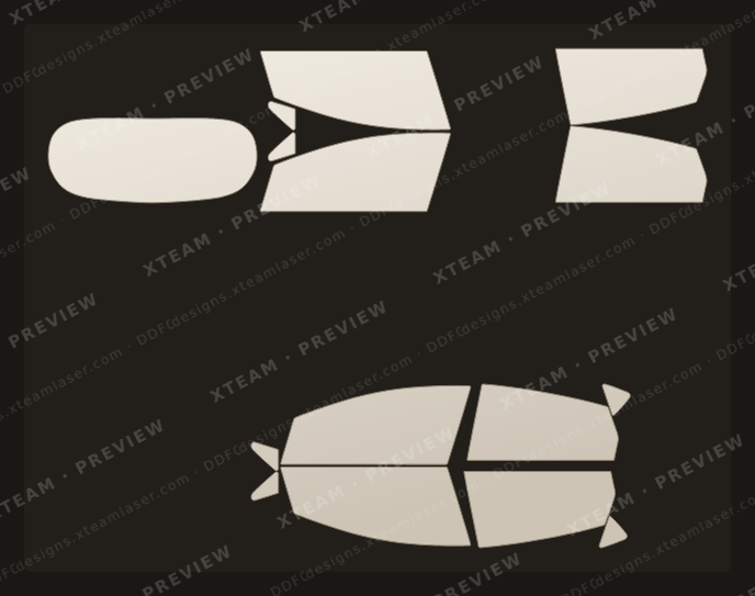 Ford Fiesta — Ford 피에스타 (Fiesta) - FOR (수입차)Window Film F 포드( ) 4DOOR 해치백 (4 Door Hatchback) 2011 2019