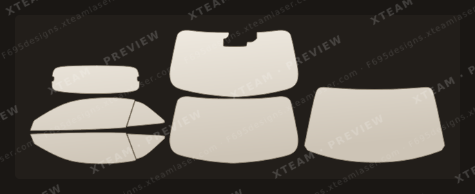 Ford Mustang — Ford Mustang - Window Film F 2D Conv 2024