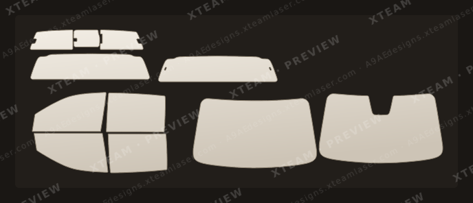 Ford Ranger — Ford 레인저 (Ranger) - FOR (수입차)Window Film F 포드( ) 와일드트랙 (P703 전기형) 4세대 (Wildtrak 4th Generation Electric) 2024 2025