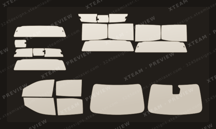 Ford Ranger — Ford 레인저 (Ranger) - FOR (수입차)Window Film F 포드( ) WILDTRACK 3세대 (Wildtrak 3rd Generation) 2011 2022