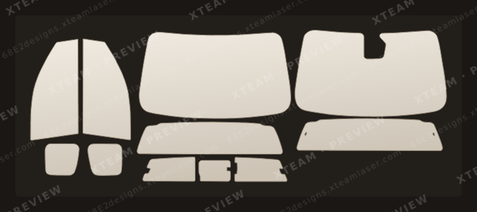 Ford Ranger — Ford Ranger - Window Film F Crew PU 2022