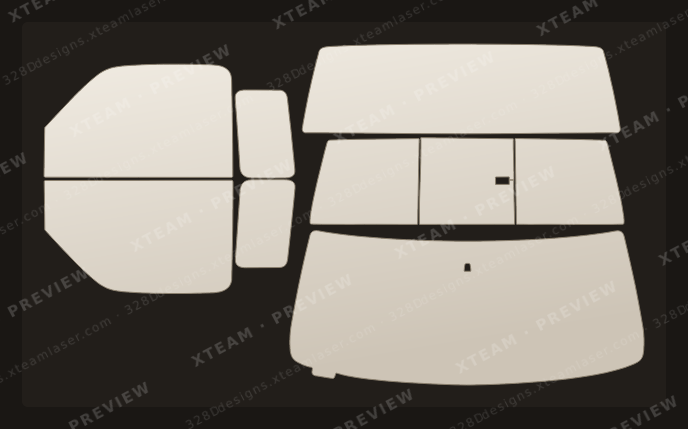 Ford Ranger — Ford Ranger - WINDOW TINT F Crew PU 2004