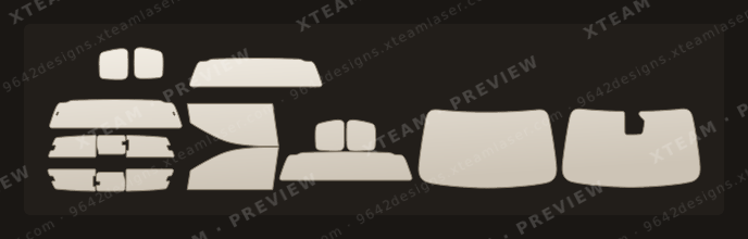 Ford Ranger — Ford Ranger - WINDOW TINT F Extd PU 2019