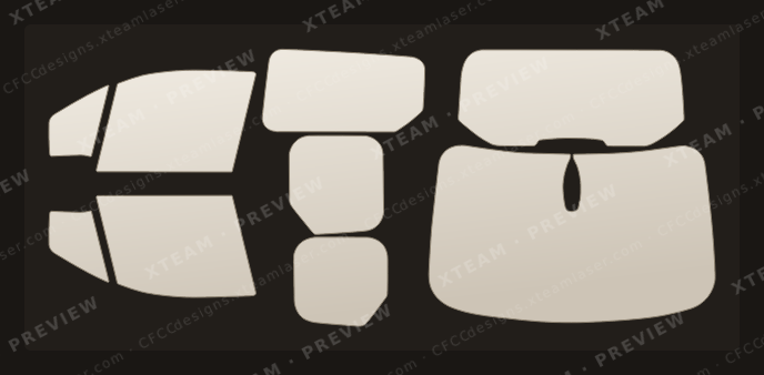Ford Transit Connect — Ford Transit Connect - WINDOW TINT F XL Cargo Van 2022