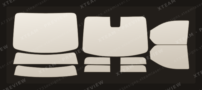 Ford Transit — Ford Transit - Window Film F 2024