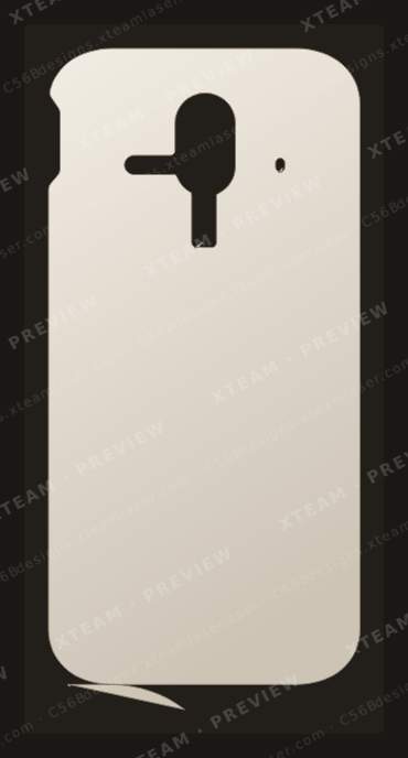 Fujitsu Easy Smartphone (F-52B) — Fujitsu Easy Smartphone (F-52B) - Back