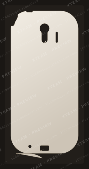Fujitsu Easy smartphone me F-03K — Fujitsu Easy smartphone me F-03K - Back