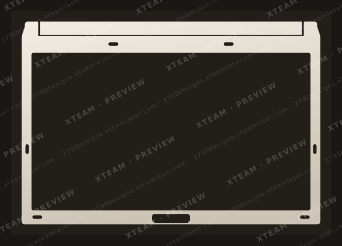 Fujitsu Lifebook E546 — Fujitsu Lifebook E546 - SCREEN FRAME (2)