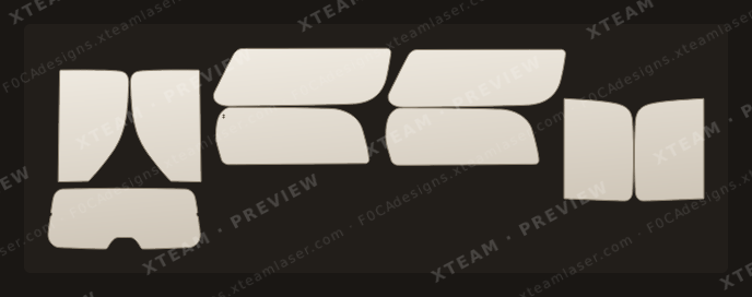 Gmc YukonXL — Gmc YukonXL - Window Film G 2007