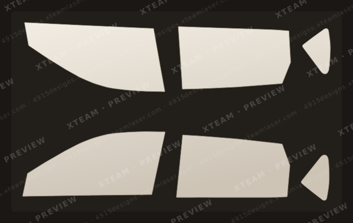 Haval F7 — Haval F7 - Window Film H 2021