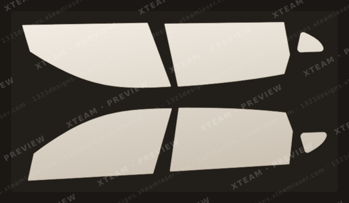 Haval H2 — Haval H2 - Window Film H 2017