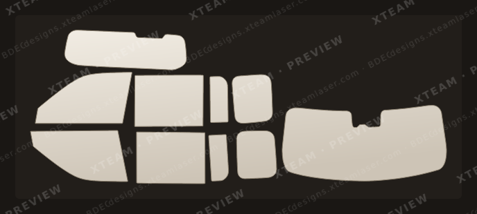 Haval H9 — Haval H9 - Window Film H 2024