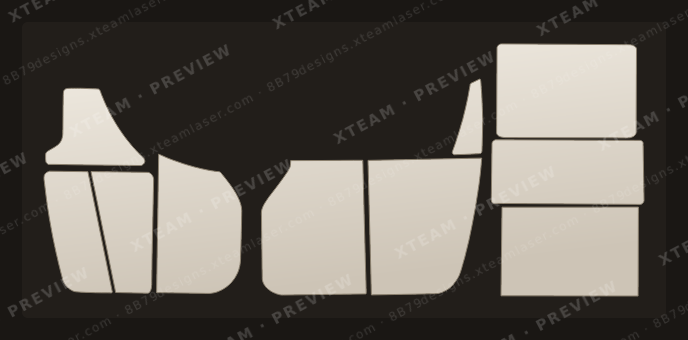 Heavy Equipment 두산(Doosan) — Heavy Equipment 두산(Doosan) - KOR (국산차)Window Film H 중장비( ) 02 DX55A (굴삭기) (Excavator) 1980 2023