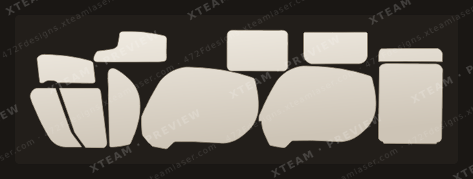 Heavy Equipment 두산(Doosan) — Heavy Equipment 두산(Doosan) - KOR (국산차)Window Film H 중장비( ) 06 DX140W (굴삭기) (Excavator) 1980 2023