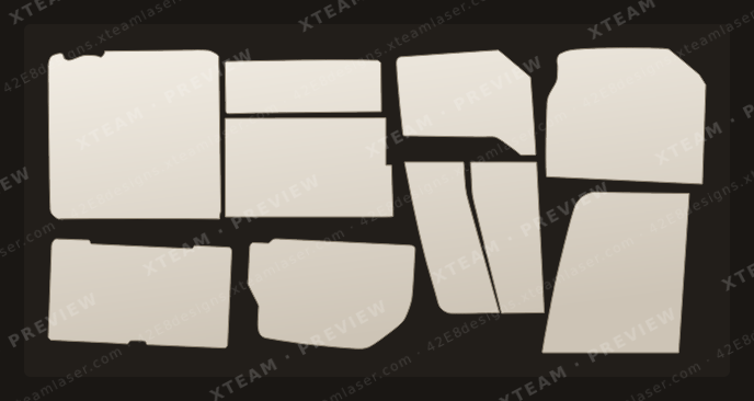 Heavy Equipment 볼보(Volvo) — Heavy Equipment 볼보(Volvo) - KOR (국산차)Window Film H 중장비( ) 02 EC60E (굴삭기) (Excavator) 1980 2023
