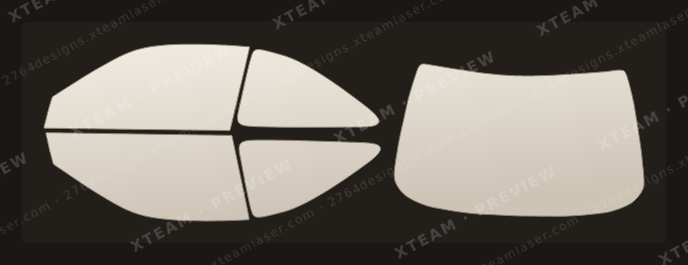 Honda Civic — Honda Civic - Window Film H Sedan 1999