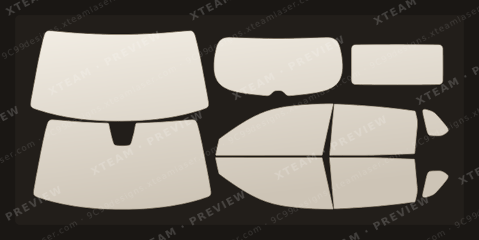 Honda ZR-V — Honda ZR-V - Window Film H V V 2022