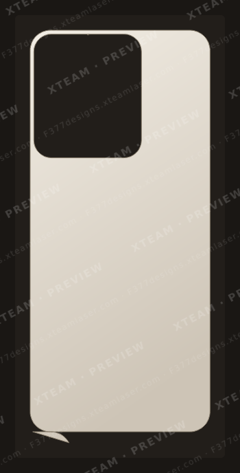 Honor X5 Plus — Honor X5 Plus - Back stickers