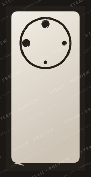 Honor X9b — Honor X9b - Back stickers 1