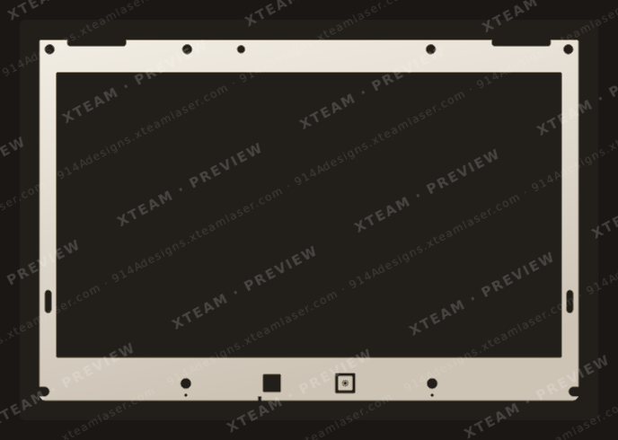 Hp Elitebook 8440p — Hp Elitebook 8440p - SCREEN FRAME