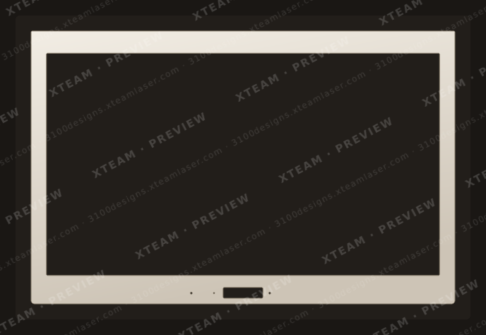 Hp EliteBook 8560P — Hp EliteBook 8560P - SCREEN FRAME