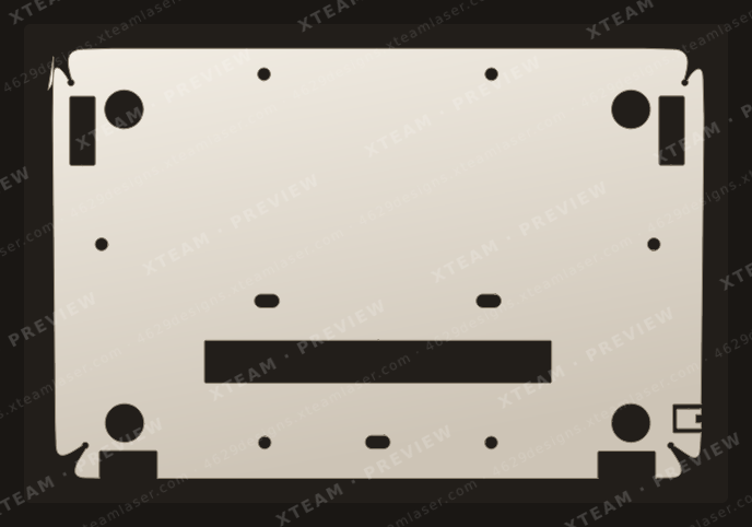Hp Envy X360 7265NGW — Hp Envy X360 7265NGW - Full Wrap Bottom 1