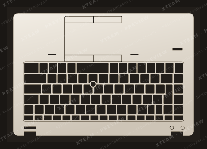 Hp Folio 9480m — Hp Folio 9480m - KEYBOARD FULL (2)