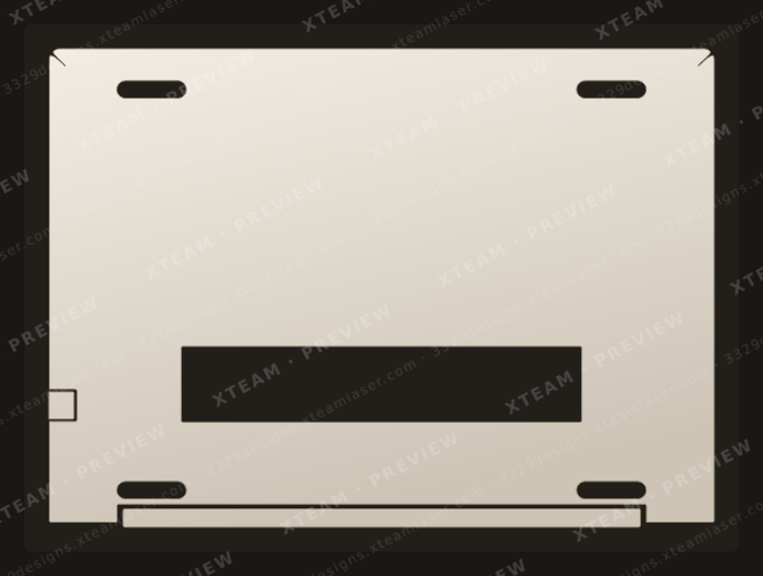 Hp ProBook 450 G6, G7 (AX201NGW) — Hp ProBook 450 G6, G7 (AX201NGW) - BOTTOM (2)