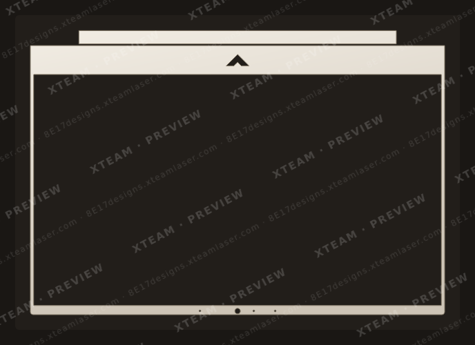 Hp Victus 16-r0042e — Hp Victus 16-r0042e - SCREEN FRAME