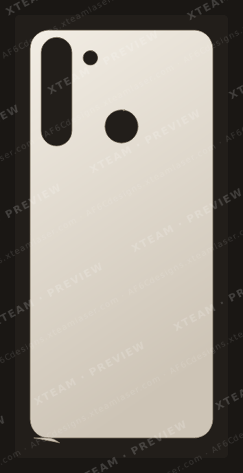 Htc Wildfire E3 — Htc Wildfire E3 - Back