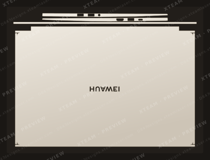 Huawei Matebook D15 MODEL BOB WAI9 — Huawei Matebook D15 MODEL BOB WAI9 - TOP FULL WITH BORDERS