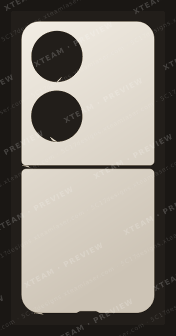 Huawei P50 Pocket 4G — Huawei P50 Pocket 4G - Back