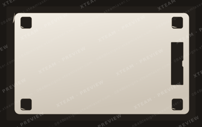 Huion Tablet Inspiroy H950P — Huion Tablet Inspiroy H950P - Back (2)