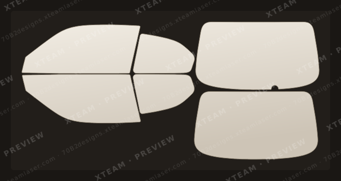 Hyundai Accent — Hyundai Accent - Window Film H 2000