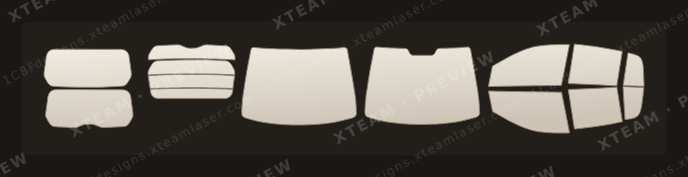 Hyundai 클릭(Click) — Hyundai 클릭(Click) - KOR (국산차)Window Film H 현대 ( ) CLICK 2002 2011