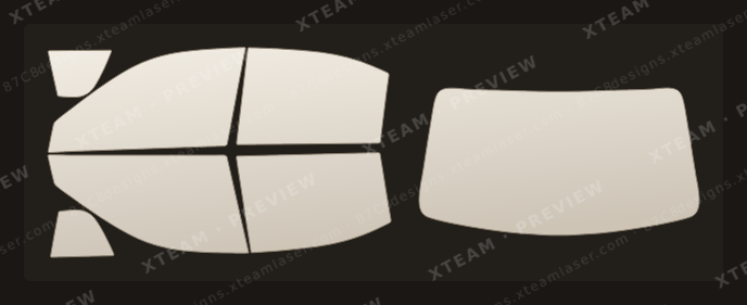 Hyundai Elantra — Hyundai Elantra - Window Film H 2006