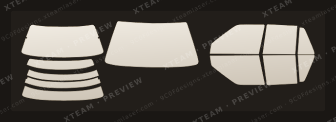 Hyundai 엑셀(Excel) — Hyundai Excel - Window Film H HAN 1985