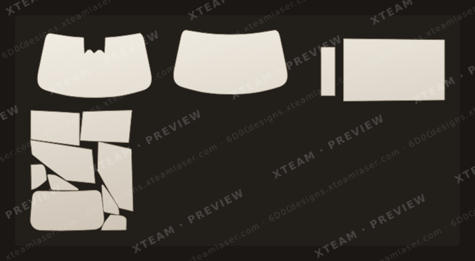 Hyundai NEXO — Hyundai 넥쏘(Nexo) - KOR (국산차)Window Film H 현대 ( ) NEXO 2020 2024