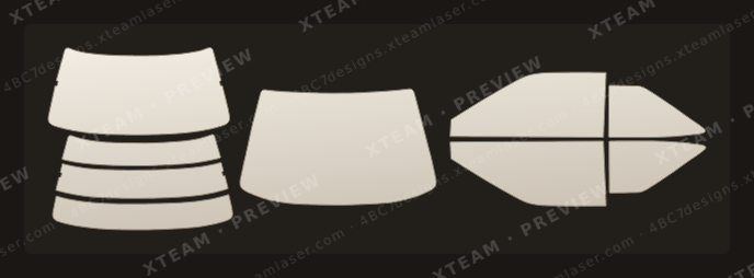 Hyundai 스쿠프(Scoop) — Hyundai 스쿠프(Scoop) - KOR (국산차)Window Film H 현대 ( ) SCOUPE 1990 1995