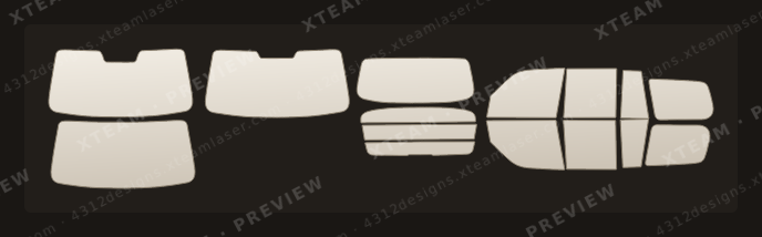 Hyundai 테라칸(Terracan) — Hyundai Terracan - WINDOW TINT H 2001