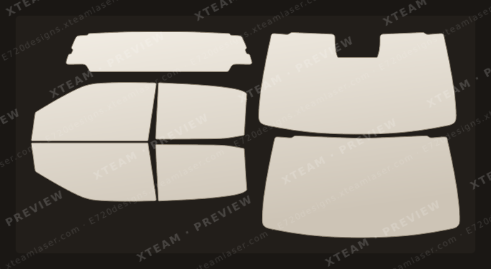 Isuzu V-Cross — Isuzu V-Cross - WINDOW TINT I V V 2021