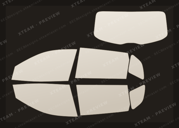 Jeep Cherokee — Jeep Cherokee - Window Film J Four door 2014