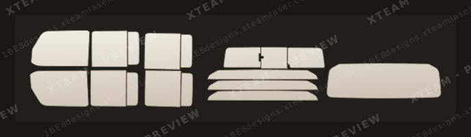 Jeep Gladiator — Jeep 글래디에이터 (Gladiator) - FOR (수입차)Window Film J 지프( ) GLADIATOR 2020 2024