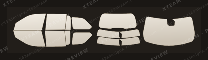 Jeep 그랜드 체로키 (Grand Cherokee) — Jeep 그랜드 체로키 (Grand Cherokee) - FOR (수입차)Window Film J 지프( ) 숏바디 (WL 전기형) 5세대 (Short Body (WL Electric) 5th Generation) 2022 2024