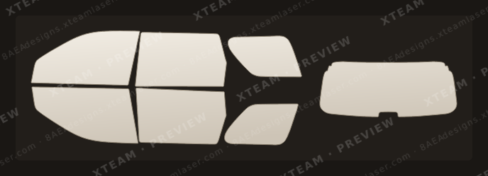 Jeep 그랜드 체로키 (Grand Cherokee) — Jeep Grand Cherokee - Window Film J 2006