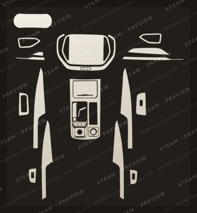 Jetour X70 — Jetour X70 - Car Interior J 2019